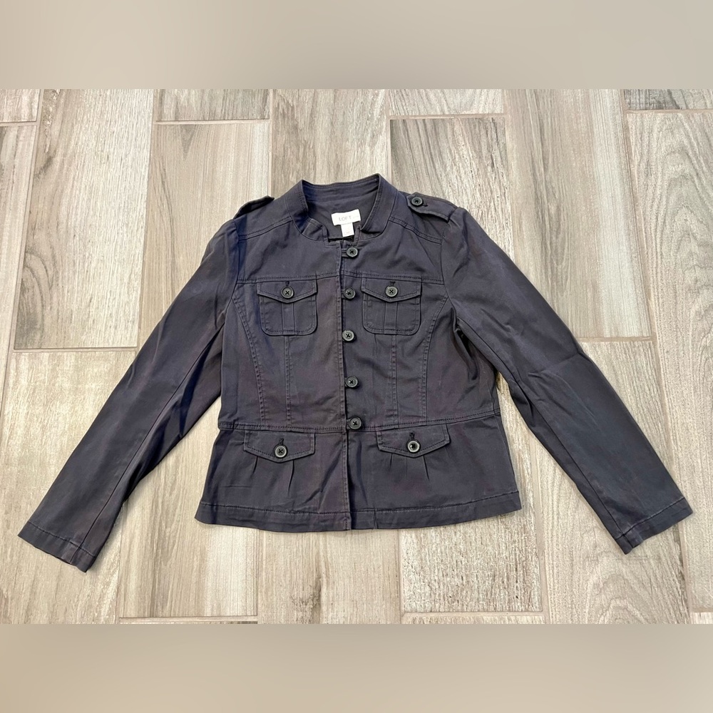 Dark Gray Utility Jacket